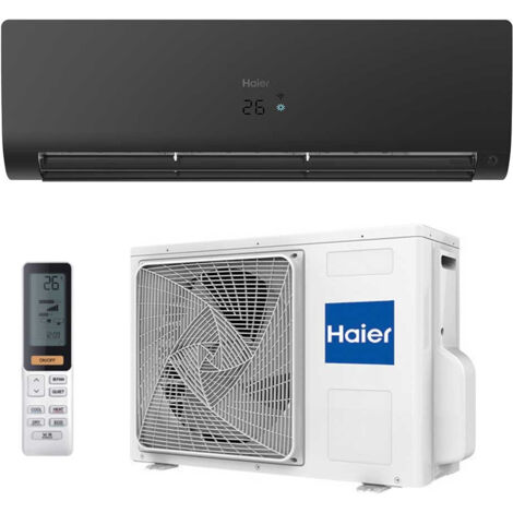 Aire Acondicionado Split Flexis Plus Wifi Negro R32 A+++/A++  Haier  Potencia KW: 2,6 kW