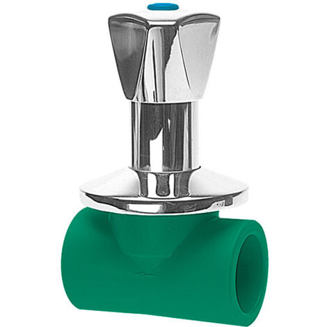 Llave de Corte Mando Redondo - PPR  Medidas  Accesorios Fontanería: 20mm