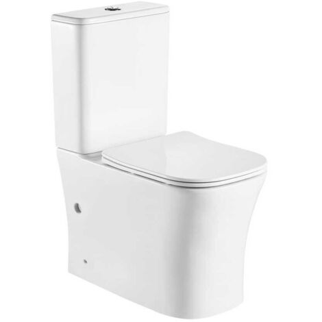 AQUORE NIKKO Inodoro Rimless Completo Compacto Blanco - ref: 0000016962