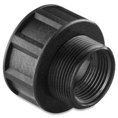 Adaptador Deposito Macho - Hembra  Medidas  Accesorios Fontanería: 1''3/4