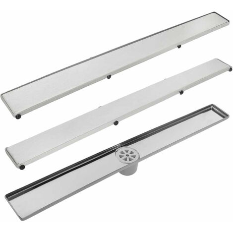 copie de Caniveau de douche Magnum Cadre en acier inoxydable 316L - Différentes tailles (600 à 1000 mm)  Taille: 70 cm