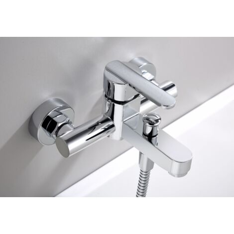Barra de Ducha baño Cromado serie Roma IMEX (1/3)