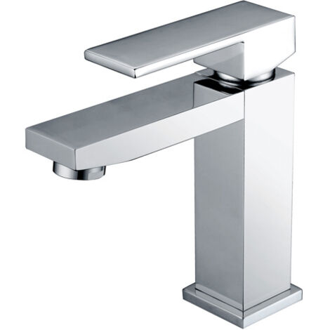 Grifería monomando de Lavabo en Latón Cromado Serie Valencia IMEX (1/8)
