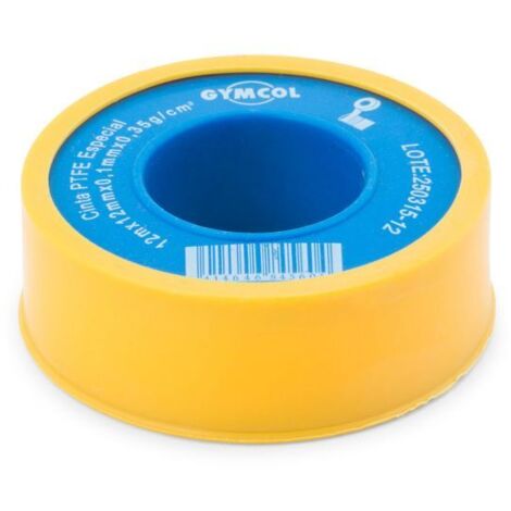Cinta Teflon 12x12x0.075 Rollo Pequeño (1/2)