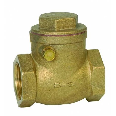 Válvula Retención Clapeta Goma 1/2'' Laton GENEBRE