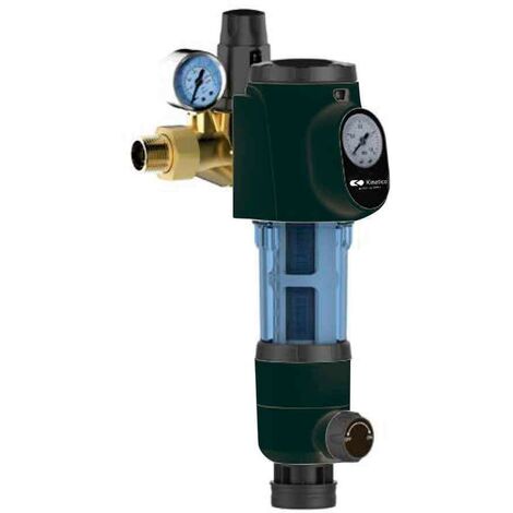 Filtro Autolimpiable KF-BP 1'' Kinetico Prefilters Manómetro y Regulador de Presión - Waterfilter