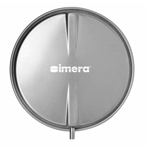 Vaso de Expansión Plano para Calderas - Diámetro 387mm Ø  - Imera  Capacidad: 6 L