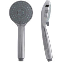 Mangode Ducha Syvari Ø100 mm – 3 Funciones Cromado con Sistema Antical