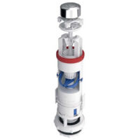 Descargador Doble Pulsador Korman Niza – Con Base, Cisterna WC