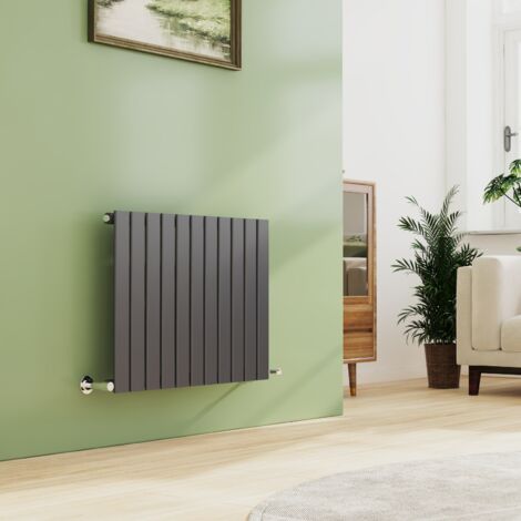 EMKE Anthracite Single Panel Horizontal Radiator High-Performance ...