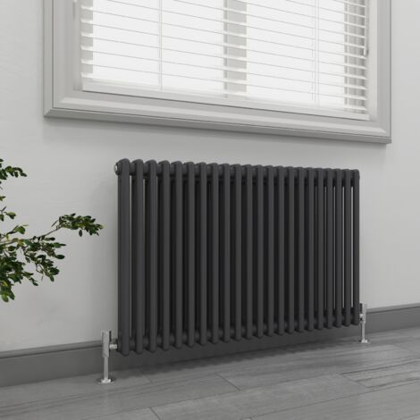 EMKE Radiator Traditional Anthracite Horizontal Cast Iron Radiator ...