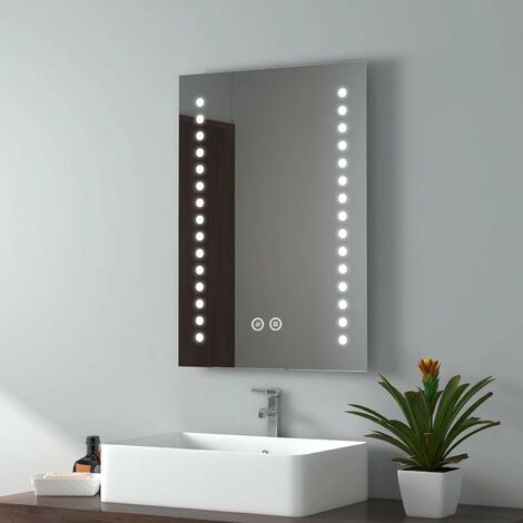 Bathroom Mirror Heater Defogger/ Demister 230V Size 500 x 700 mm Rectangular 