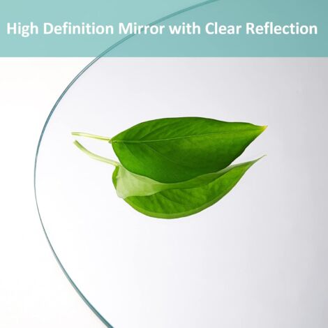 EMKE Round Bathroom Mirror 70CM Wall Mounted Mirror Thin HD Circle Mirror