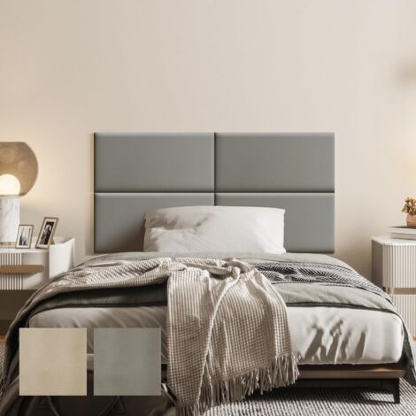 VERCART 3D-Wandpaneele – Selbstklebende Wandverkleidung aus Kunstleder, Weiche Wandpaneele für eine dekorative Wandgestaltung – Perfekte Wall Deko für Wohnzimmer, Schlafzimmer ,60 30 3CM,4 Stück