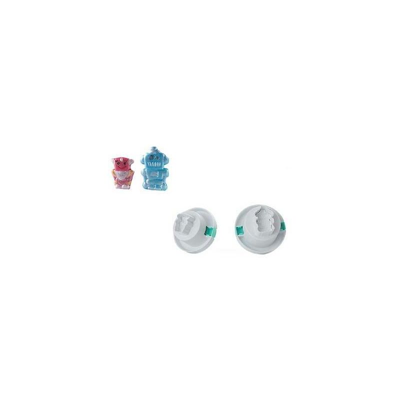 Set 4 Tagliapasta A Espulsione Margherite – Forme 1-3 Cm Per Decorazioni Floreali