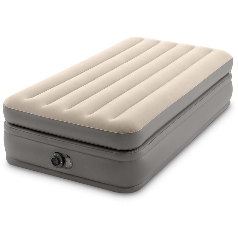 Intex 64162ND Materasso gonfiabile letto singolo con pompa Airbed Dura-Beam  Prime Comfort Elevated