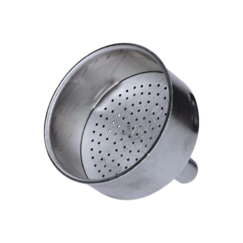 Filtro Con Imbuto Per Caffettiera Potenza Ersa - Alluminio, 6 Tazze, Colore Grigio, 17,6x12,7x6,8 Cm
