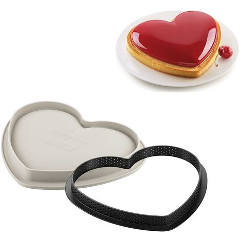 Kit crostata Tarte Mon Amour Silikomart cuore (1/5)