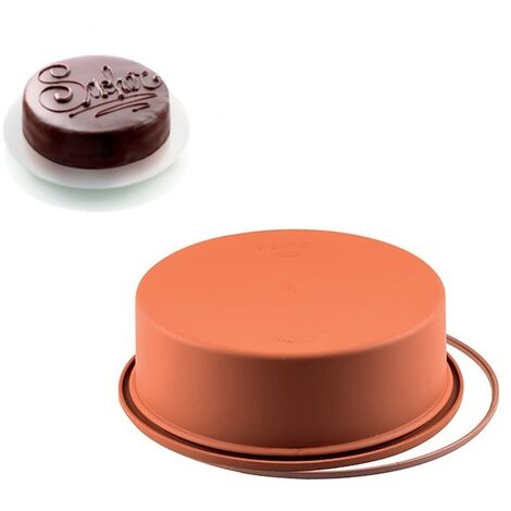 Stampo tortiera silicone Génoise Silikomart SFT180 (1/3)