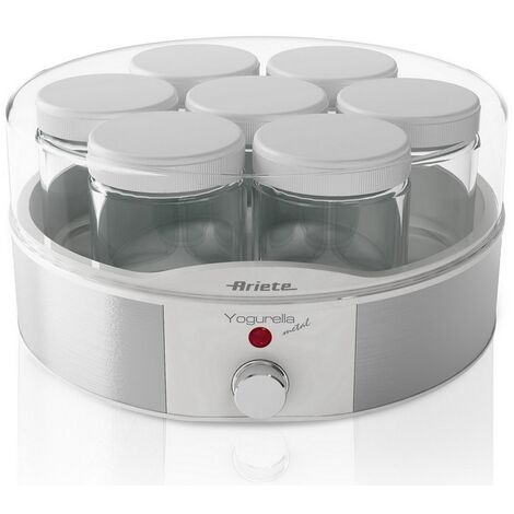 ARIETE YOGURELLA YOGURTIERA METAL MACCHINA YOGURT MAKER 7 VASETTI 1 KG 620