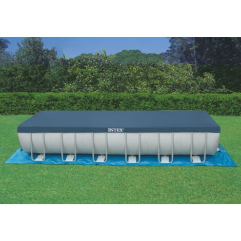 Piscina Ultra XTR Frame rettangolare Intex 26378 pompa combo cm 975 x 488 x 132