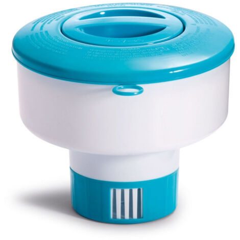 DISPENSER DOSATORE CLORO PISCINE GALLEGGIANTE X PASTIGLIE Ø17,8cm GRANDE INTEX