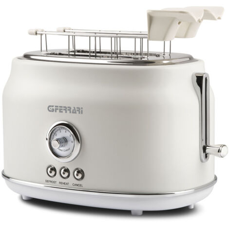 G3 Ferrari G10134 Artista Tostapane 750W Metallo-Bianco