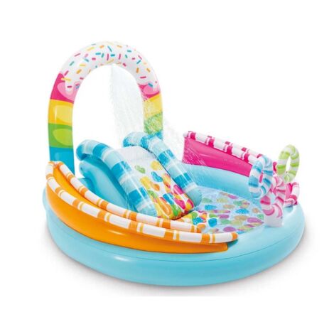 Parco Acquatico Colorato Gonfiabile Piscina con Palline per Bimbi Anelli