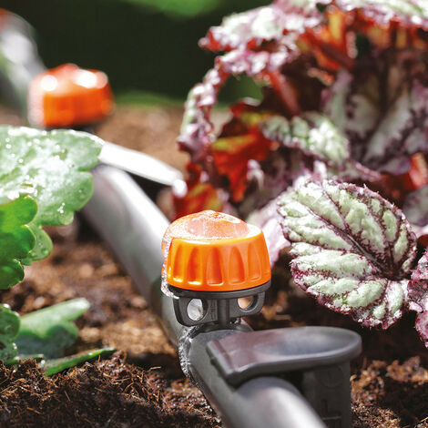 50 Stück Tropfbewässerungs-Dispenser 1 GPH – Selbstdurchbohrend, Für Garten, Beete, Rasen