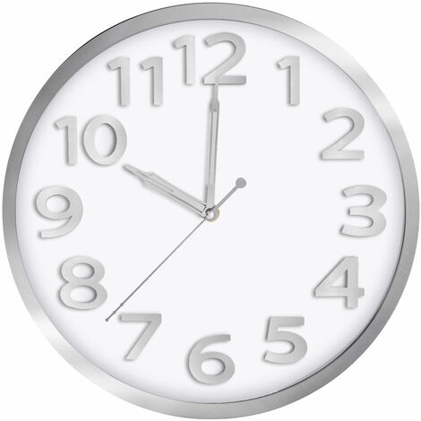 Redondo Péndulo Reloj De Pared Moderno Grande Silencioso Reloj con
