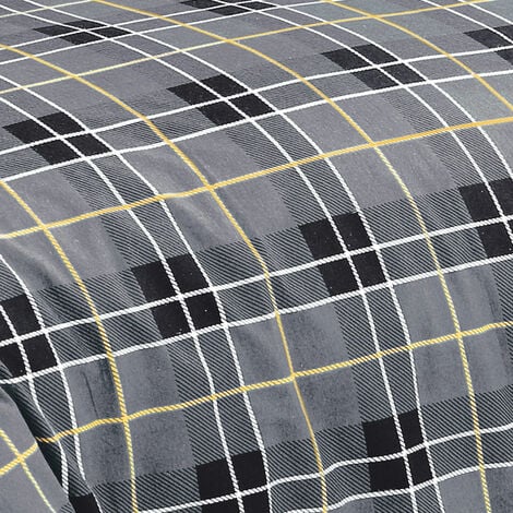 Night Zone Tartan Check Thermal 100% Brushed Cotton Flannelette