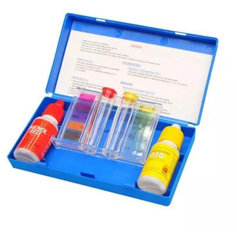 Trousse d'analyse piscine - liquide Chlore/pH (1/3)
