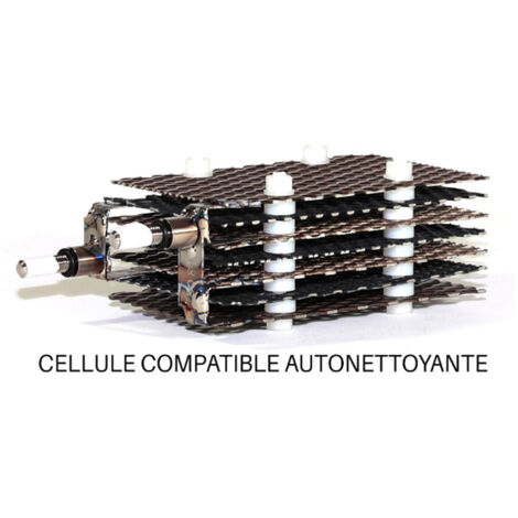 Cellule Justchlor J100 SC Autonettoyante compatible (1/3)