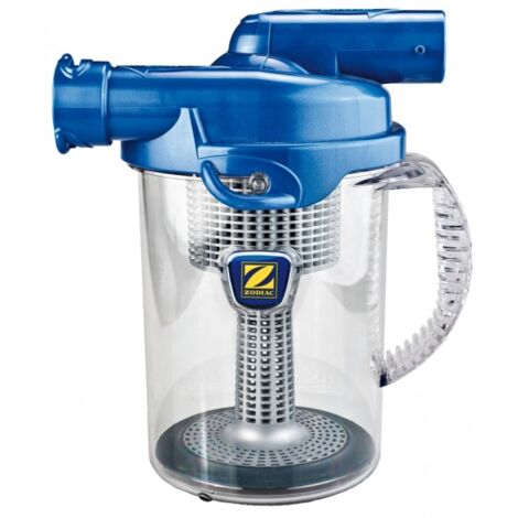 Zodiac – Piège à feuilles pour aspirateur hydraulique – Aspiration cyclonique – Compatible avec tuyaux standards et Twist Lock – Facile à vider