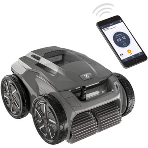 Robot piscine Zodiac Alpha OA 6600 iQ avec fil – Nettoyage complet jusqu’à 15 x 7 m – Technologie Sensor Nav System® – Filtration double 150/60 microns