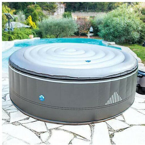 Couvercle Gonflable pour Spa rond Netspa 6 places Malibu et Montana