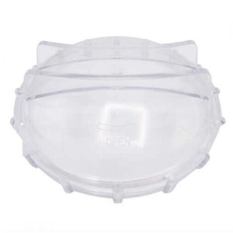 Ubbink – Couvercle transparent préfiltre pour pompes Poolmax TP 25-35-50-75-120-150 – Pièce détachée en polycarbonate – Résistant aux UV et aux produits chimiques (1/3)