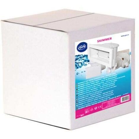 GRE – Ensemble skimmer grande ouverture 34.5cm x 19cm – Buse de refoulement pour piscine – Circulation efficace de l'eau (1/2)