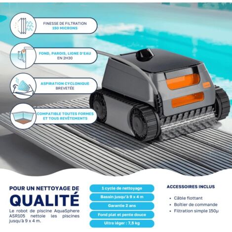 Robot piscine AquaSphere ASR 105