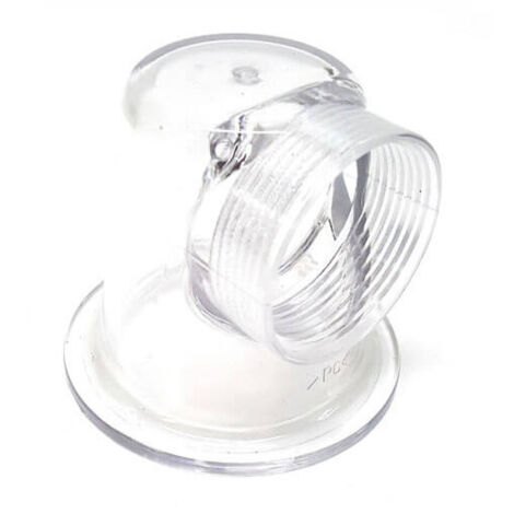 GRE – Couvercle de préfiltre transparent – Pièce détachée pour pompe de piscine – Matériau en polypropylène – Modèles compatibles PP050/PP051/PP076