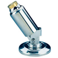 Ancrage articulé pivovant pour échelle diamètre 43mm, en INOX poli