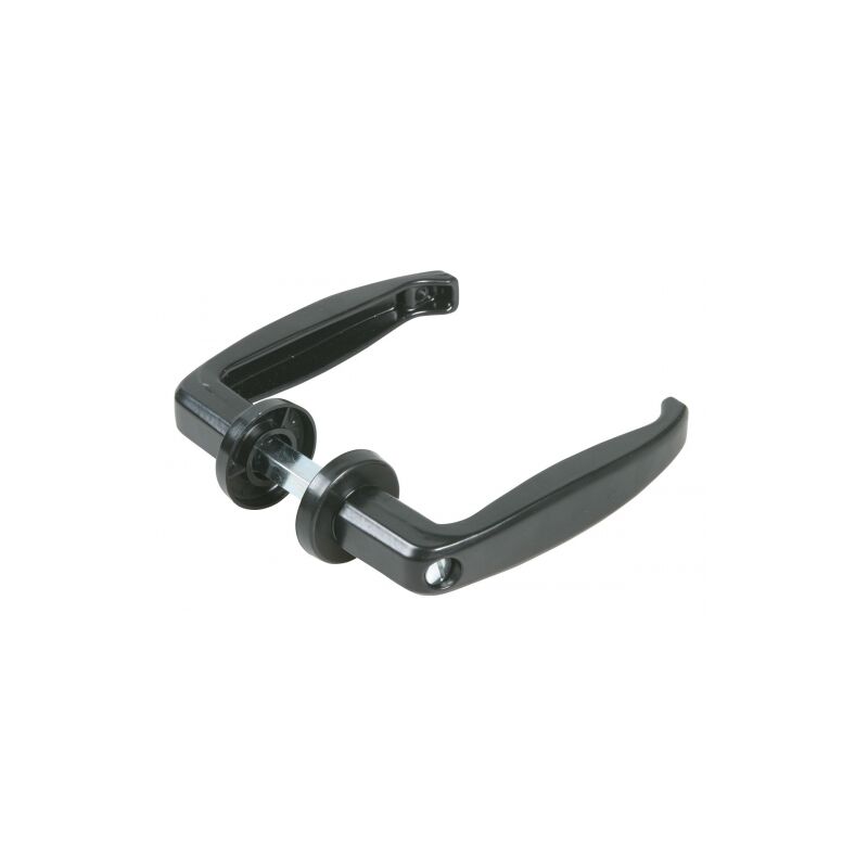 Maniglia Uni Nera Per Porte Alluminio