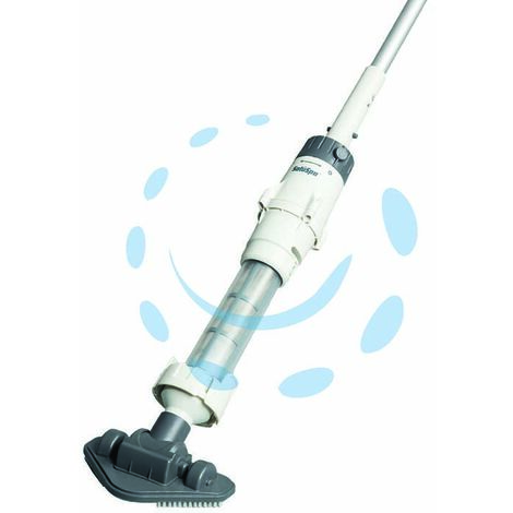 BESTWAY Aspirapolvere elettrico Aquascan, batteria ricaricabile per spa e piscine fino a 2 m di diametro