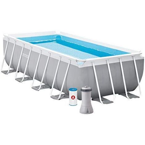 PISCINA PRISM FRAME RETTANGOLARE CON TELAIO PORTANTE CM.400x200x100H. INTEX 26788