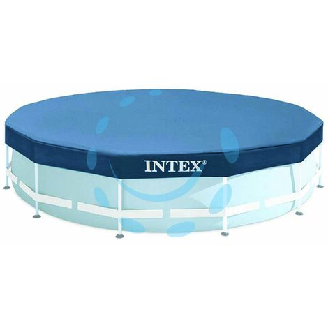 Copertura Termica A Bolle Intex Per Piscina - Diametro 4,57 M, Con Borsa