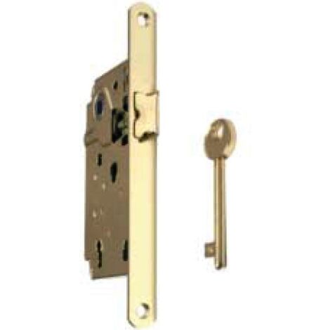SERRATURA PATENT CASSA RIDOTTA SOLO SCROCCO BORDO TONDO D.90 MM.50