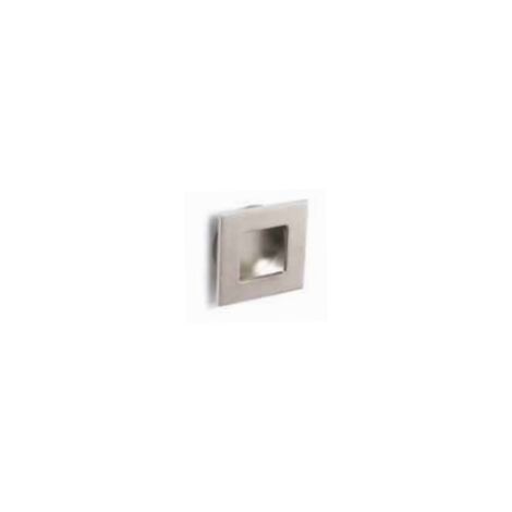 MANIGLIA NICCHIA INCASSO QUADRA CROMOSATINATO MM.35