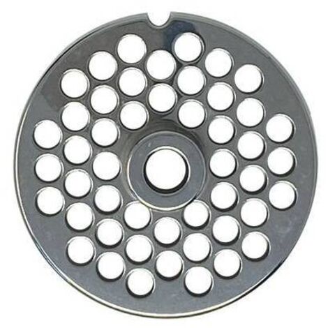 PIASTRE IN ACCIAIO INOX PER TRITACARNE ELETTRICI REBER - Misura: 22 f.mm.8