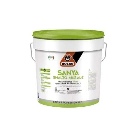 Boero Sanya Smalto murale igienizzante opaco 4 LT (1/3)