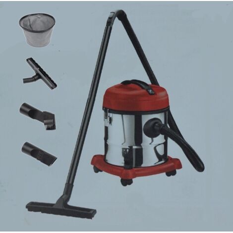 BIDONE ASPIRATUTTO INOX LT.20 1200W.HIT HIT